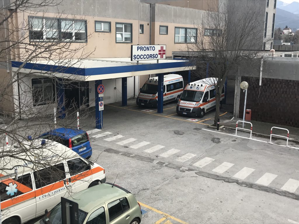 Direttive sul Covid-19, meno accessi al Pronto Soccorso di Isernia