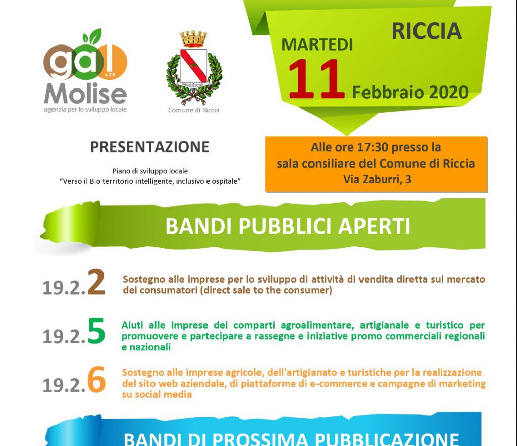 Bio territorio intelligente, inclusivo e ospitale: il Gal presenta i nuovi bandi