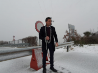 Viadotto Sente, Greco minaccia di incatenarsi: se necessario pronto a fare pure lo sciopero della fame