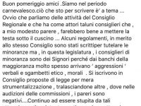 Calenda sbotta su Fb: accusa i colleghi e salva la minoranza