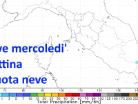 Inverno in ritardo, oggi previste nevicate a quote basse