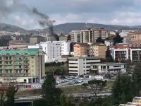 Campobasso, paura nel carcere di via Cavour: detenuti danno fuoco ai materassi