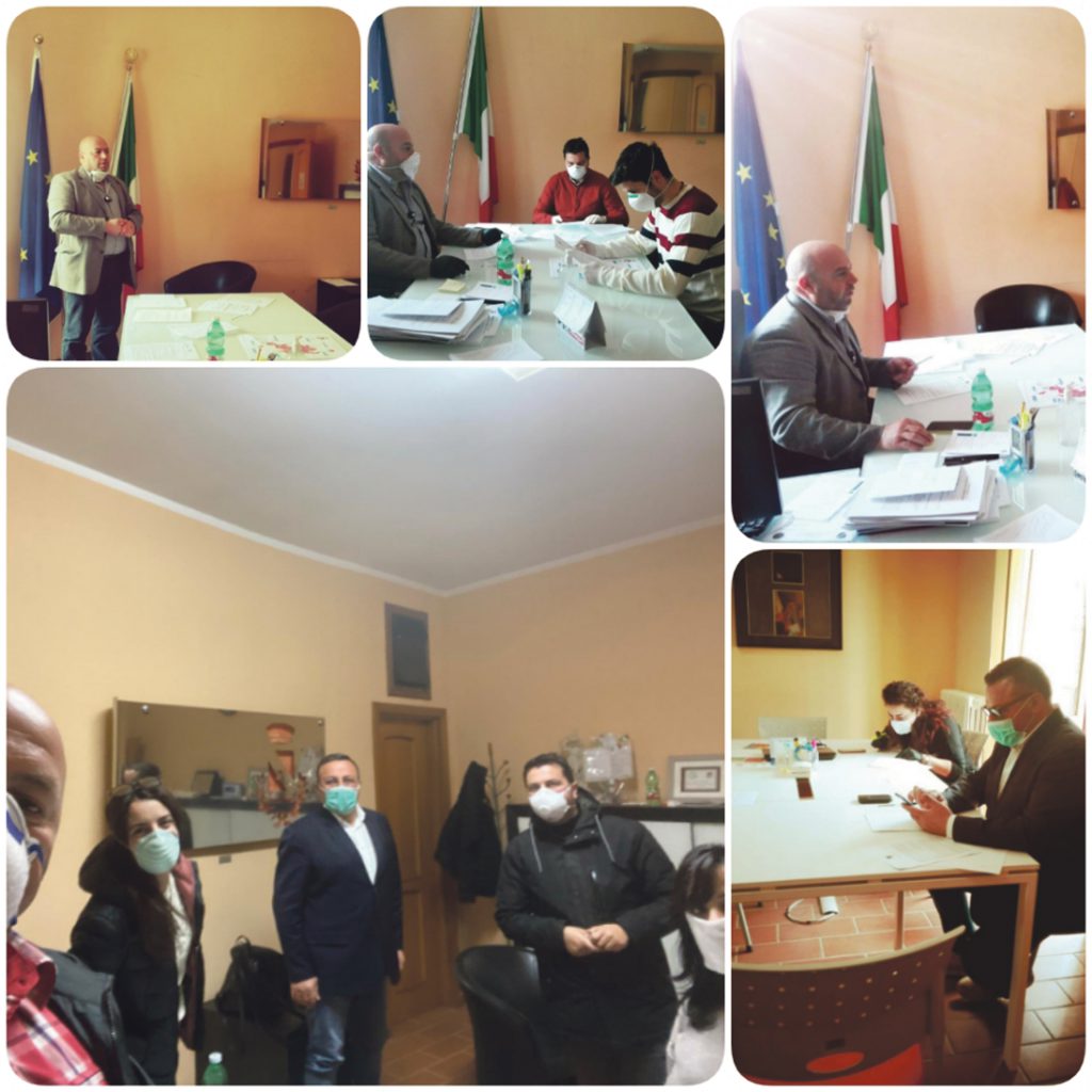 Riccia, la ‘zona rossa’ non ferma il lavoro dell’amministrazione
