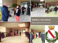 A Riccia un piccolo segnale di normalità: di nuovo operativa la postazione del 118