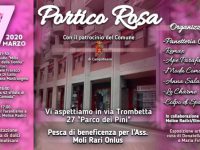 Il Portico di via Trombetta si tinge di rosa per rendere omaggio alle donne