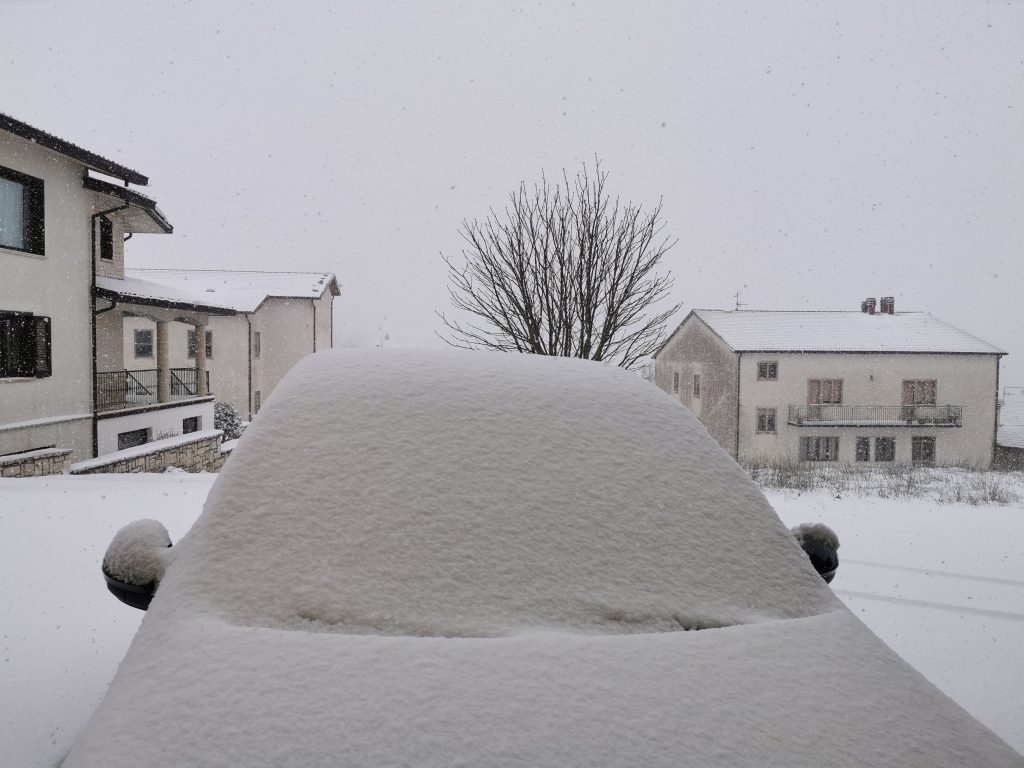 Temperature a picco e neve a bassa quota, Molise nella morsa del freddo fino a domani