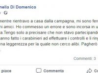 In campagna per un saluto agli amici, multata la vicesindaca di Riccia