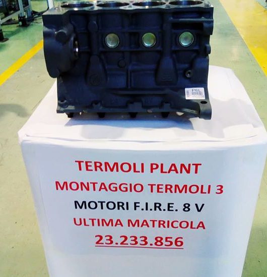 Termoli, il mitico Fire 8 valvole in pensione dopo 35 anni