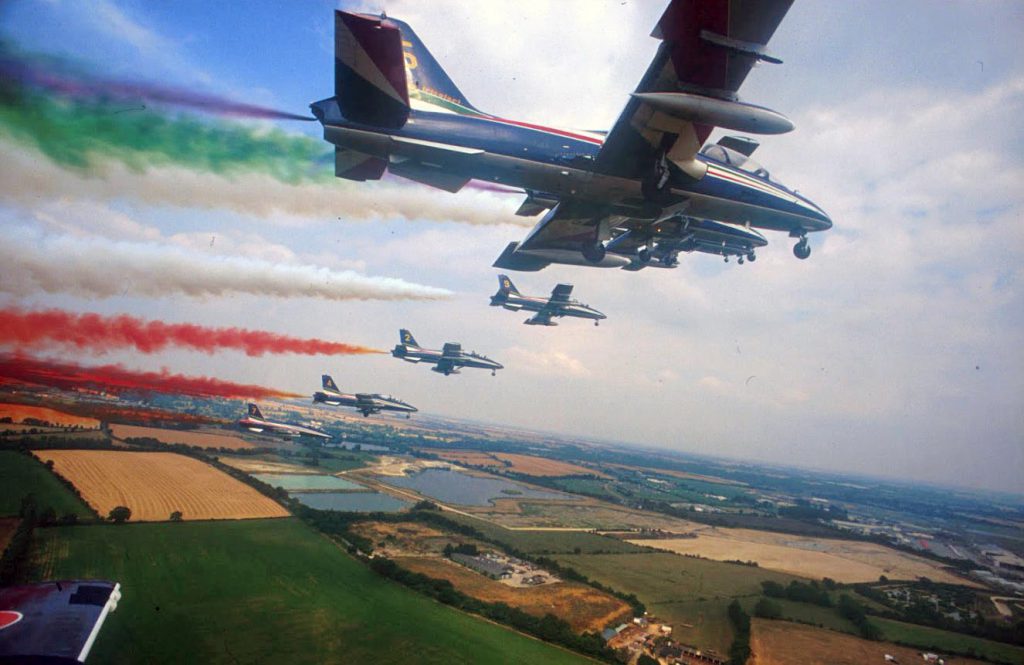 Nel segno dell’unità, oggi più che mai: le Frecce sorvolano Campobasso