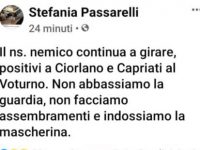 «Positivi a Ciorlano e Capriati», il post della Passarelli scatena i sindaci casertani: vogliamo scuse formali