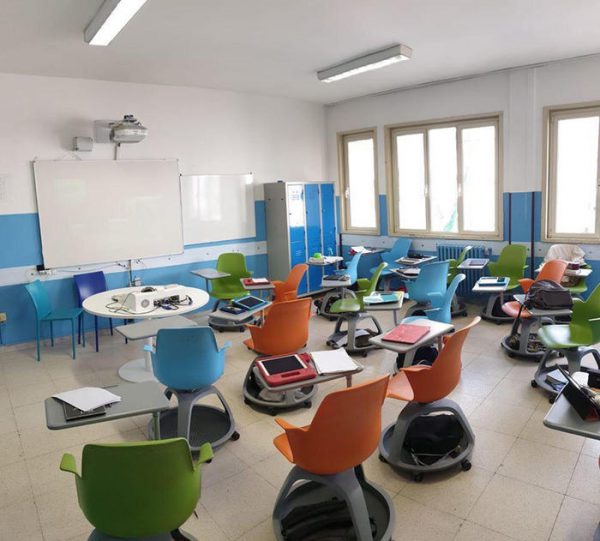 Fermo immagine del video pubblicato sulla sua pagina Facebook dal presidente del Consiglio Giuseppe Conte su come saranno le aule alla ripresa dell'anno scolastico prevista per il 14 settembre. PROFILO FACEBOOK GIUSEPPE CONTE ++++++ATTENZIONE LA FOTO NON PUO' ESSERE PUBBLICATA O RIPRODOTTA SENZA L'AUTORIZZAZIONE DELLA FONTE DI ORIGINE CUI SI RINVIA+++  ++HO Â– NO SALES EDITORIAL USE ONLY++