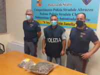 Tre pusher verso la Puglia, fermati e arrestati in A/14