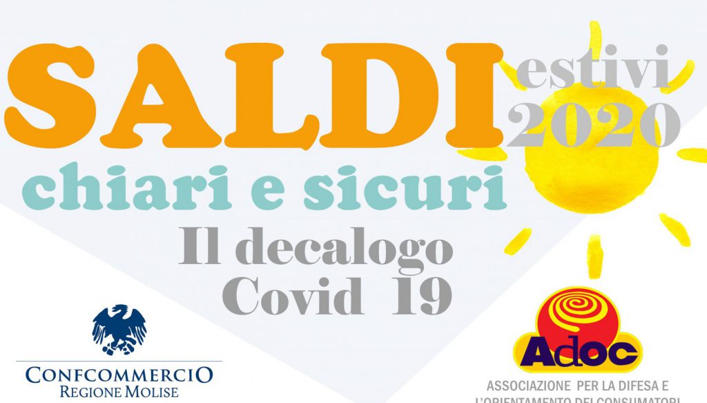 Bene l’anticipo dei saldi, Confcommercio e Adoc insieme per vendite chiare e sicure