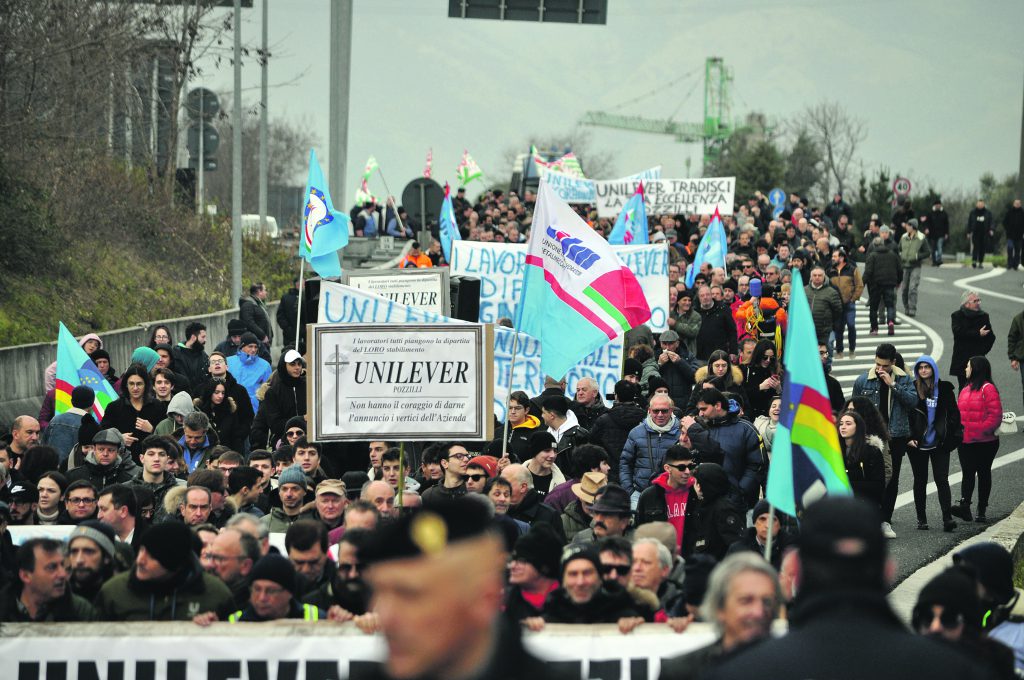 Unilever, tavolo ‘infruttuoso’: nubi sul futuro di Pozzilli, preoccupazione dei sindacati