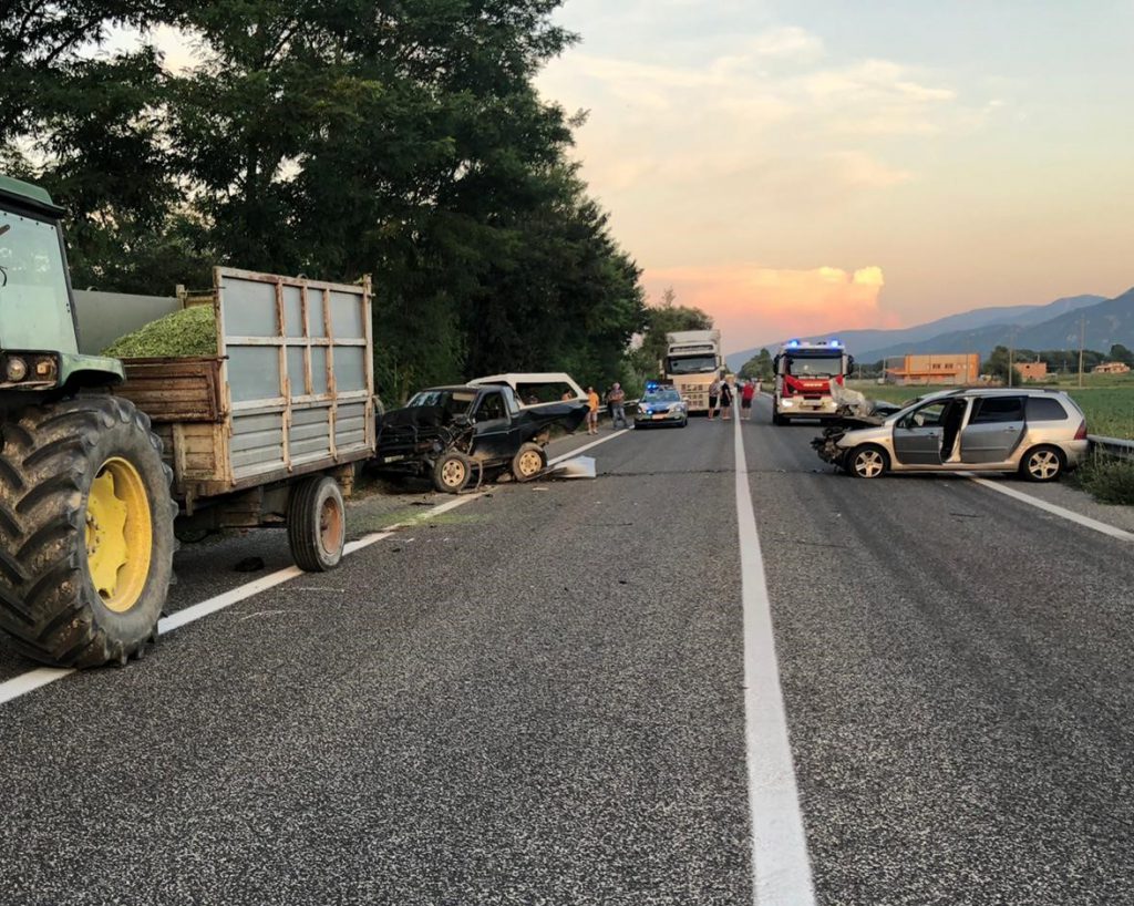 Schianto sulla SS 17, positivo al metadone il 36enne rimasto ferito