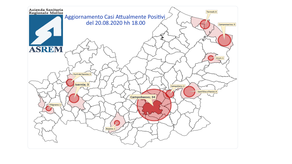 Covid avanza ancora, due nuovi contagi e altrettanti focolai