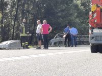 Guardiaregia, Tir precipita in una scarpata e prende fuoco: muore un 42enne