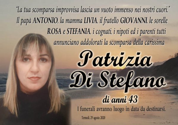 Termoli, in mattinata l’autopsia sul corpo di Patrizia