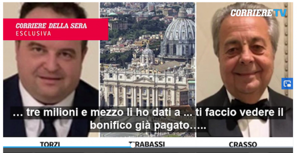 Gli affari a sei zeri del broker Torzi: spunta l’ipotesi di una tangente