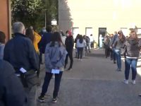 Tamponi Covid-19, file e caos al Ss Rosario: arrivano i Carabinieri