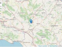 TREMA LA TERRA A SCAPOLI, SCOSSA DI MAGNITUDO 3.1