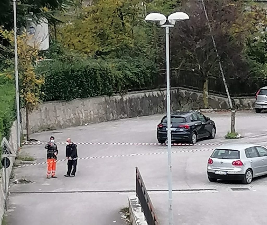 Un container al Veneziale per il centro tamponi