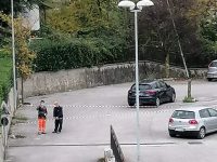 Un container al Veneziale per il centro tamponi