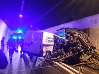 Con l’officina-furgone contro un camion: giovane di Pescolanciano in codice rosso al Veneziale, è grave