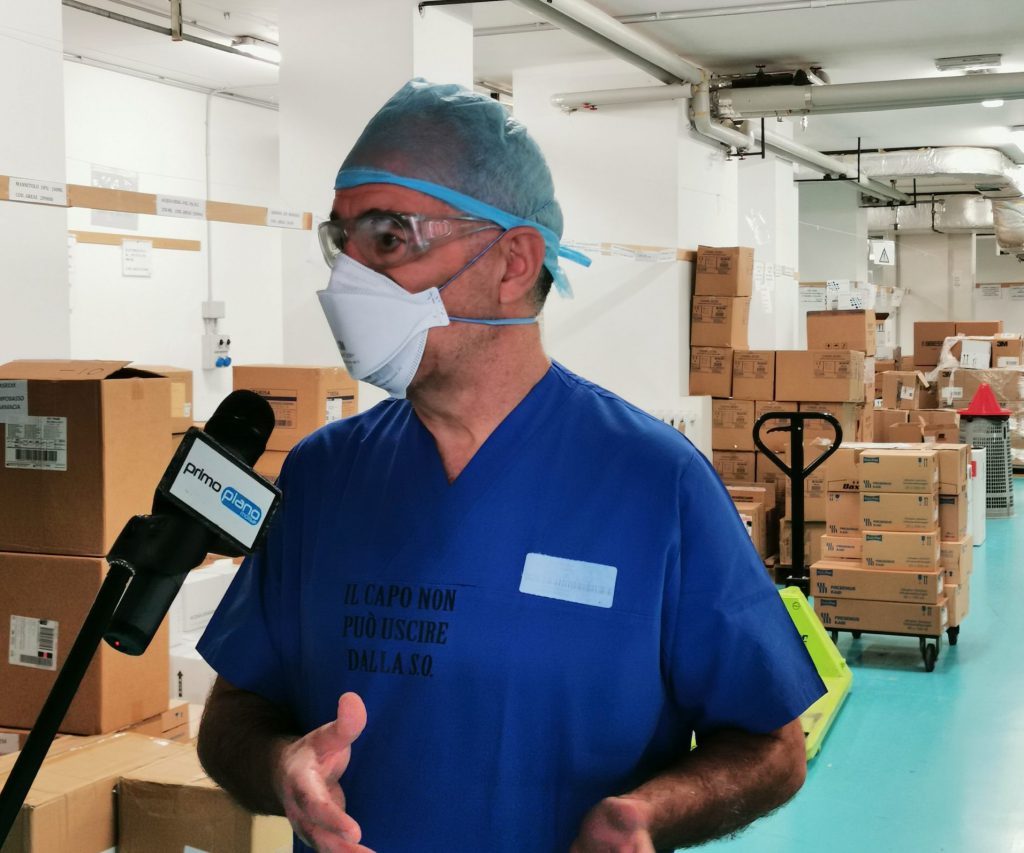 Blocco operatorio Covid e percorsi, Flocco assicura: è tutto in sicurezza