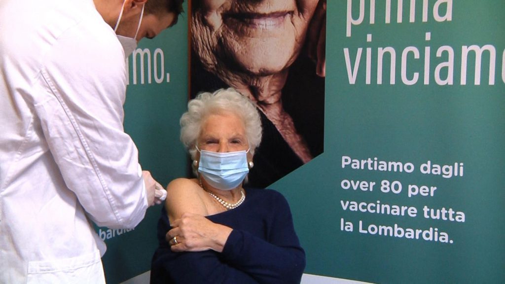 È partita la campagna vaccinale per gli over 80
