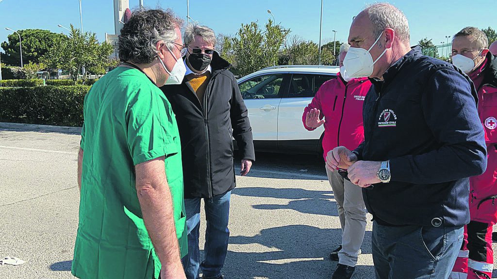 Arriva l’ospedale da campo al San Timoteo