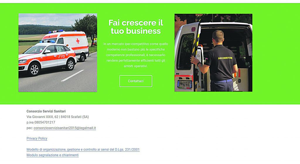 Trasporti Covid ancora gestiti da onlus e ospedali, sul ‘soccorso’ da Scafati è sceso il silenzio