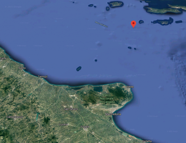 Trema la terra, due forti scosse di terremoto nel mare Adriatico (5.6 e 4.1) avvertite in tutto il Molise