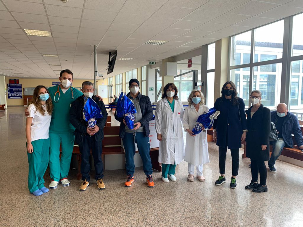 Pasqua solidale degli azzurri, Forza Italia dona uova agli ospedali