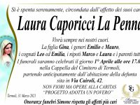 «Onore a Laura», si è spenta a Termoli la vedova dell’onorevole La Penna