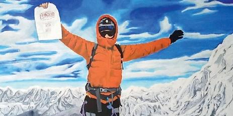 Un murale per Gian Mauro, figlio di Sant’Elena e nel cuore della comunità