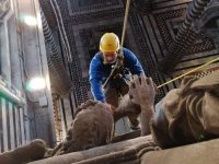 La basilica di Castelpetroso si rifà il look grazie al team di Edilizia Acrobatica