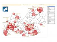 Il virus continua la ritirata: 4 casi e 11 ospedalizzati