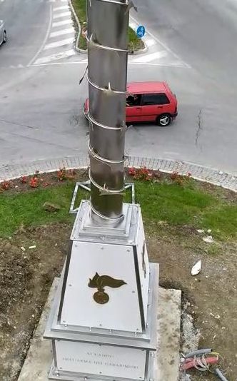 A Campobasso un obelisco dedicato ai caduti dell’Arma dei Carabinieri