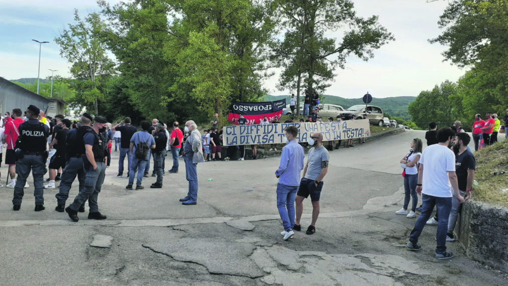 Campobasso in serie C, diffida per cinque tifosi: la rabbia della Curva Nord