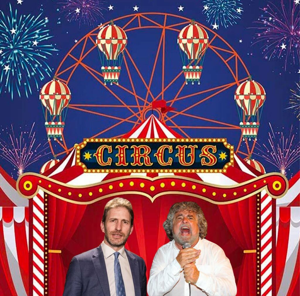 Movimento dilaniato, Ortis affonda: un circo