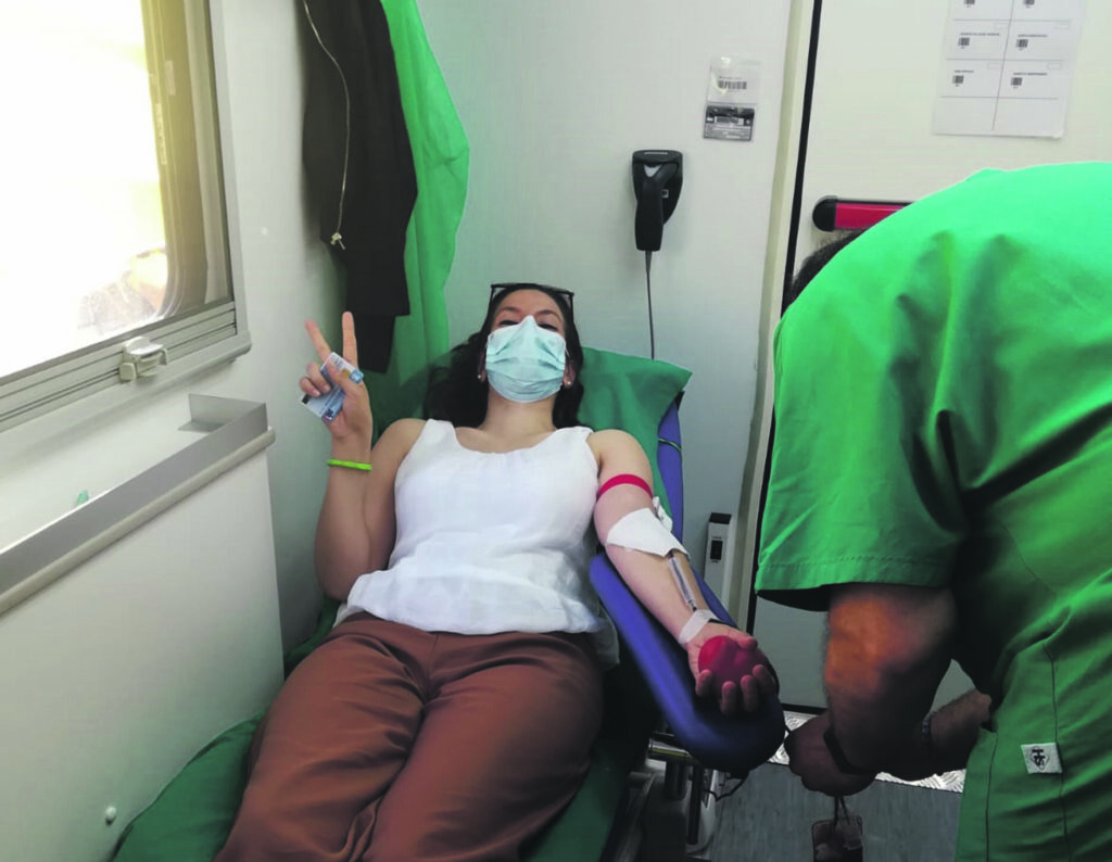 Donare è un atto di umanità, la ricercatrice campobassana si fa portavoce del messaggio della Polizia