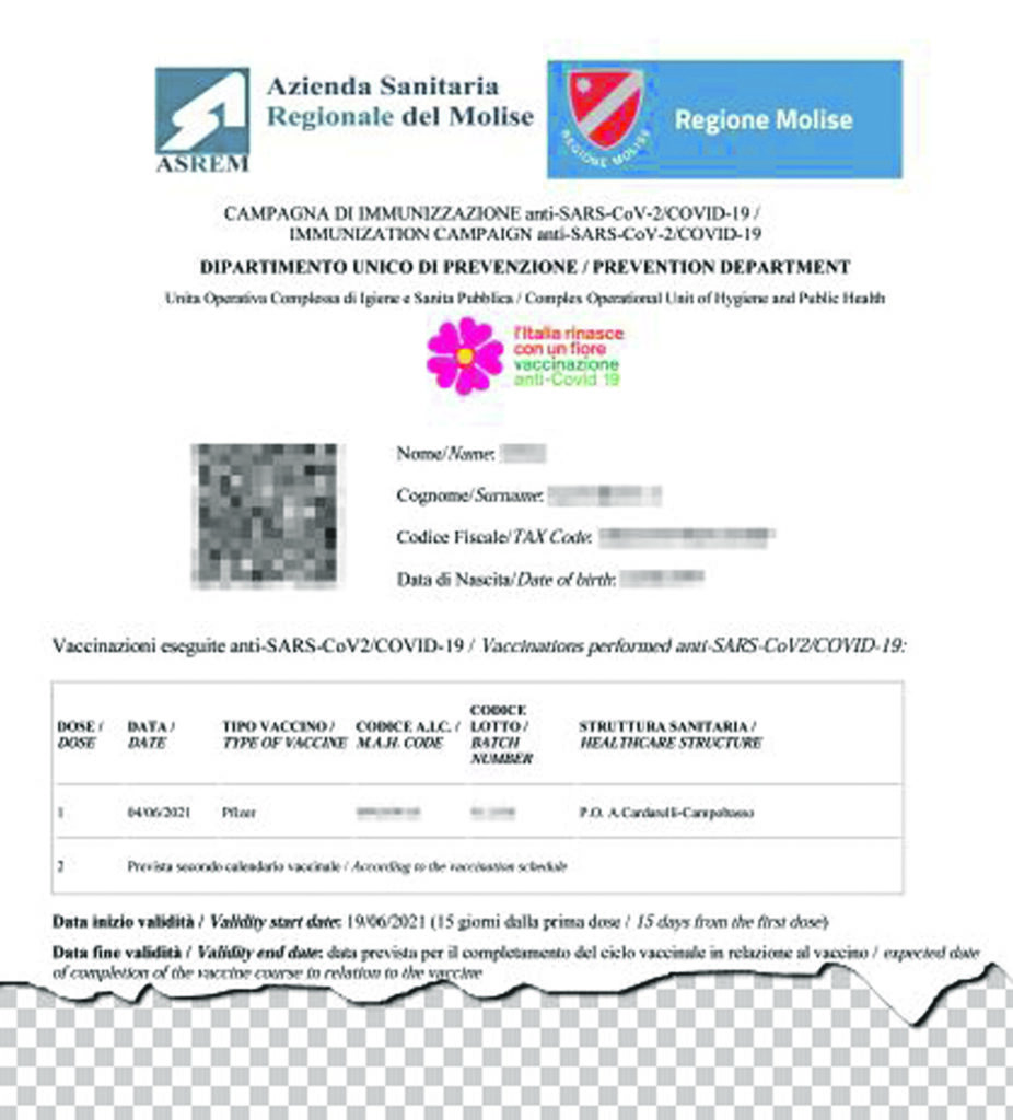 Via libera al green pass Ue, Di Lucente: noi pronti ma aspettiamo linee guida da Roma