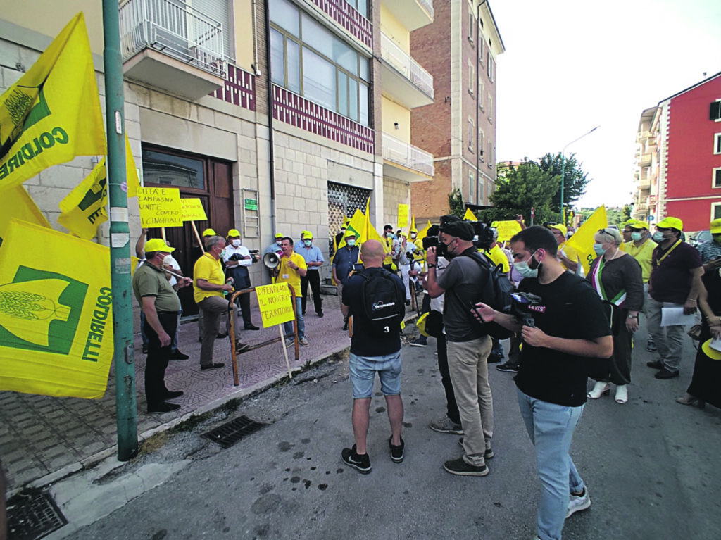 Emergenza cinghiali Coldiretti scende in piazza