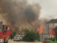 San Martino nella morsa del fuoco