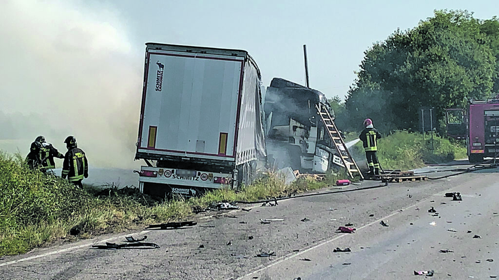 Tragedia al Nord, camionista di Trivento muore carbonizzato