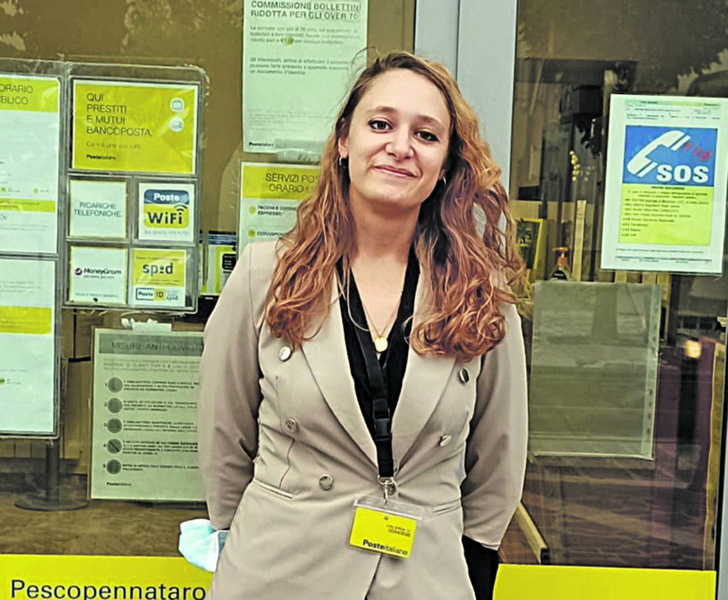 Poste, Valeria la direttrice più giovane del Molise