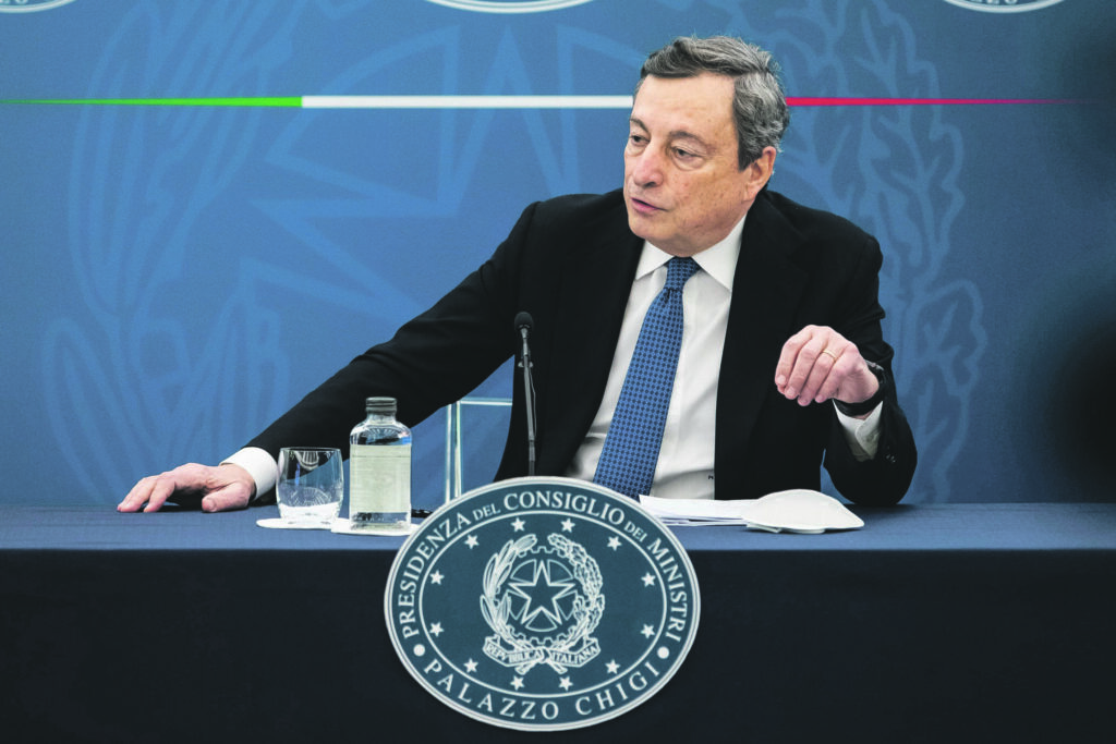 MARIO DRAGHI PRESIDENTE DEL CONSIGLIO