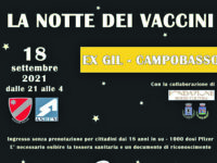 Otto nuovi casi e 13 persone guarite, sabato all’ex Gil la notte dei vaccini