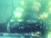 Ordigni della seconda guerra mondiale fatti brillare ancora al largo della costa